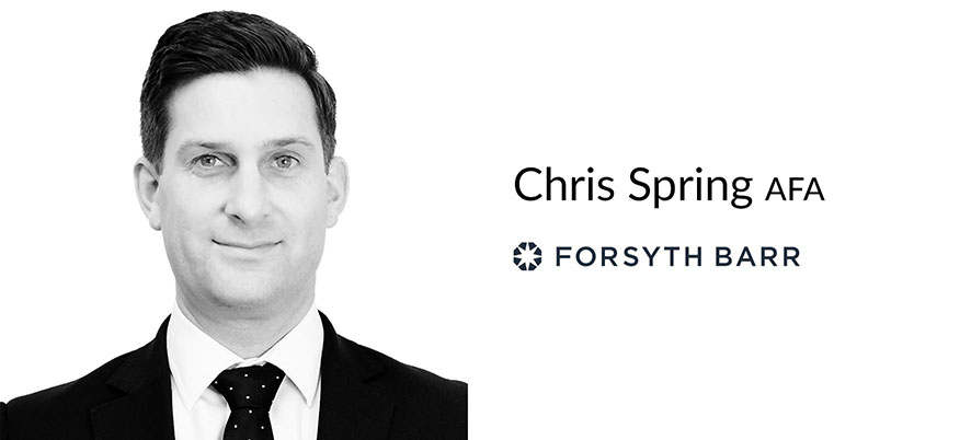 Forsyth Barr introduces Chris Spring