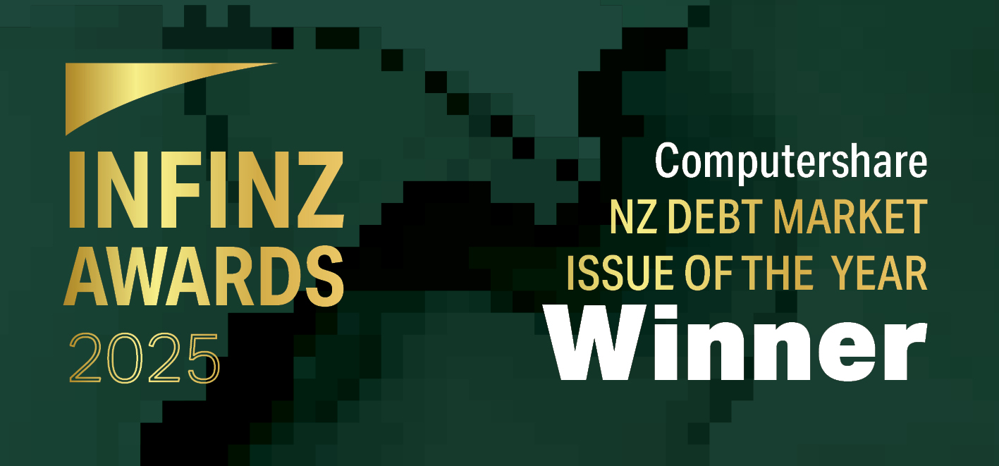 Forsyth Barr awarded New Zealand Debt Market Issue of the Year at 2025 INFINZ