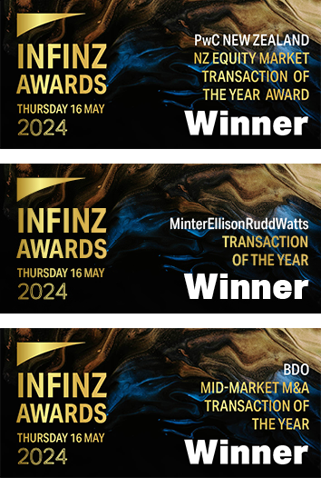 Forsyth Barr wins three awards at INFINZ 2024